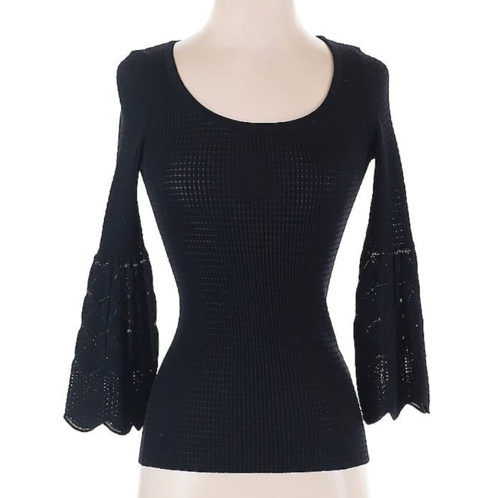 M Missoni Bell Sleeve Knit Top